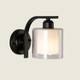 Bedroom Bedside Wall Lamp Indoor LED Lamp, Power Source:5W White Light(2033 Black)