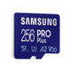 Original Samsung PRO Plus Micro SD Memory Card (2021), Capacity:256GB(Blue)