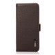 For Samsung Galaxy S20 Ultra KHAZNEH Side-Magnetic Litchi Genuine Leather RFID Phone Case(Brown)