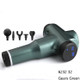 Muscles Relax Massager Portable Fitness Equipment Fascia Gun, Specification: 6232 32 Gears Green(UK Plug)