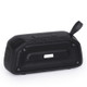 New Rixing NR-906 TWS Waterproof Bluetooth Speaker Support Hands-free Call / FM with Handle(Black)