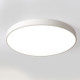 Macaron LED Round Ceiling Lamp, 3-Colors Light, Size:60cm(White)