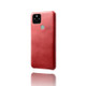 For Google Pixel 5 Calf Texture PC + PU Phone Case(Red)