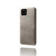 For Google Pixel 5 Calf Texture PC + PU Phone Case(Grey)