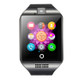 Q18 1.54 inch TFT Screen MTK6260A 360MHz Bluetooth 3.0 Smart Watch Phone, 128M + 64M Memory(Black)