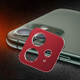 Rear Camera Lens Protection Ring Cover for iPhone 11 (Red)