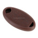 Car Flocking Plastic Key Protective Cover Four Buttons for Nissan X-TRAIL / Teana / Qashqai / Sylphy / Tiida, Style 2 (Brown)