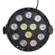 KD-12W 12 LED PAR Light Stage Light, with LED Display, Master / Slave / DMX512 / Auto Run Modes, US/EU Plug