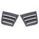 SSW048-C Carbon Fiber Car Side Window Louvers Air Vent Scoop Shades Cover for Dodge Charger 2011-2021