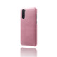 For Samsung Galaxy Note10 Calf Texture  PC + PU Phone Case(Pink)