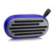 New Rixing NR-105 Mini TWS Metal Bluetooth Speaker Support Hands-free Call / FM(Blue)