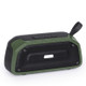 New Rixing NR-906 TWS Waterproof Bluetooth Speaker Support Hands-free Call / FM with Handle(Army Green)