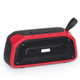 New Rixing NR-906 TWS Waterproof Bluetooth Speaker Support Hands-free Call / FM with Handle(Red)
