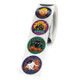 10 PCS Halloween Childrens Toy Stickers Gift Decoration Gift Sealing Stickers, Size: 2.5cm / 1 Inch(K-89-R1)