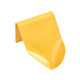 10 PCS Drain Soap Rack Creative Soap Box Storage and Finishing Rack(Yellow)