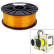 PLA 1.75 mm Transparent 3D Printer Filaments(Orange)