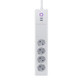 Home Office Wifi Mobile Phone Remote Control Timer Switch Voice Control Power Strip, Line length: 1.5m(EU Plug)