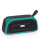 New Rixing NR-906 TWS Waterproof Bluetooth Speaker Support Hands-free Call / FM with Handle(Emerald Green)