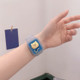 2 PCS Luminous Children Three-Dimensional Cartoon Silicone Anti-Mosquito Bracelet(Blue Cat)