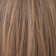 Wig Female Long Hair Big Wave Fluffy Full Headgear Long Curly Hair(Honey Tea Linen 65cm)