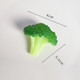 4 PCS Broccoli Simulation Food Model Photo Photography Props