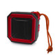 New Rixing NR-103 Mini TWS Bluetooth Speaker with Lanyard(Red)