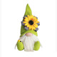 Sunflower Faceless Doll Ornaments Green