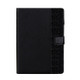 Glitter Powder Stitching Hot-pressed Changing PU Leather Case with Holder & Card Slots For 10 incn Universal Tablet(Black)