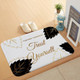 Absorbent Non-Slip Door Mat For Bedroom & Bathroom, Size:60x80cm(Trust)