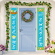 Easter Curtain Holiday Atmosphere Decoration Door Flag Couplet(W20123103)