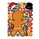 20 PCS Children Cartoon Christmas DIY Cute Emoji Stickers(DY007)