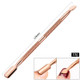 3 PCS Stainless Steel Rose Gold Double-Headed Steel Push Dead Skin Scissors Nail Set,Style: 04 Small Head