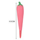 5 PCS Vent Pressure Relief Pen Gel Pen For Students Cute Soft Pinch Pen(Strawberry)