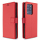 For Sansung Galaxy S20 Ultra Litchi Texture Horizontal Flip Leather Case with Holder & Card Slots & Wallet & Photo Frame(Red)