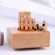 Colosseum Shape Home Decor Originality  Wooden Musical  Boxes