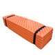 Outdoor Egg Nest Folding Moisture-Proof Pad Thickening Nap Mat Portable Camping Mat(Orange+Black)