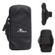 Running Mobile Phone Arm Bag Sports Yoga Fitness Mobile Phone Bag(B222 Black)