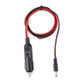 12V/24V 5.5x2.1mm DC Power Supply Adapter Plug Coiled Cable Car Charger, Length: 1m