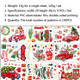2 Sets Cartoon Christmas Window Stickers Show Window Living Room StaticChristmas Decoration Wall Stickers(2313)