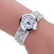 Rivet Bracelet Quartz Watch for Women(White)