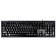 ZGB Q9 104 Keys USB Wired Grid Texture General Gaming Office Keyboard(Black)