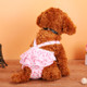 Menstrual Physiological Pants For Pet Dog Polka Dot Skirt And Bib Physiological Pants, Size: XXL(Pink)