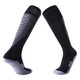 One Pair Adult Anti-skid Over Knee Thick Sweat-absorbent High Knee Socks(Black)