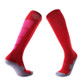 Adult Non-Slip Over-Knee Football Socks Thick Comfortable Wear-Resistant High Knee Socks(Red)