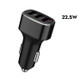 Three USB Ports Car Fast Charging Charger For Huawei/For OPPO/VIVO/OnePlus And Other Flash Charging, Model: GT680 Black