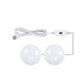 LED Makeup Mirror Light Beauty Fill Light Hand Sweep Sensor Mirror Front Light, Power source: 2 Bulbs(Natural White)