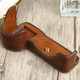 1/4 inch Thread PU Leather Camera Half Case Base for Sony ILCE-7RM4 / A7RM4 / A7R IV (Coffee)