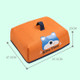 2 PCS LY190 Household Insulation Cover Folding Dust-Proof Vegetable Cover, Size: Orange Large