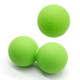 2 in 1 Single Ball + Peanut Ball Fascia Foot Massage Ball Muscle Relaxation Yoga Ball Set(Green)