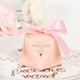 5 PCS Wedding Diamond Shaped Romantic Creative Wedding Supplies Wedding Candy Gift Box, Color:Pink-Pink Ribbon, Size:5.8×8×6cm